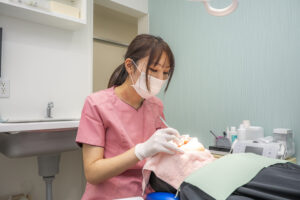 同じ歯科衛生士がメンテナンスを担当